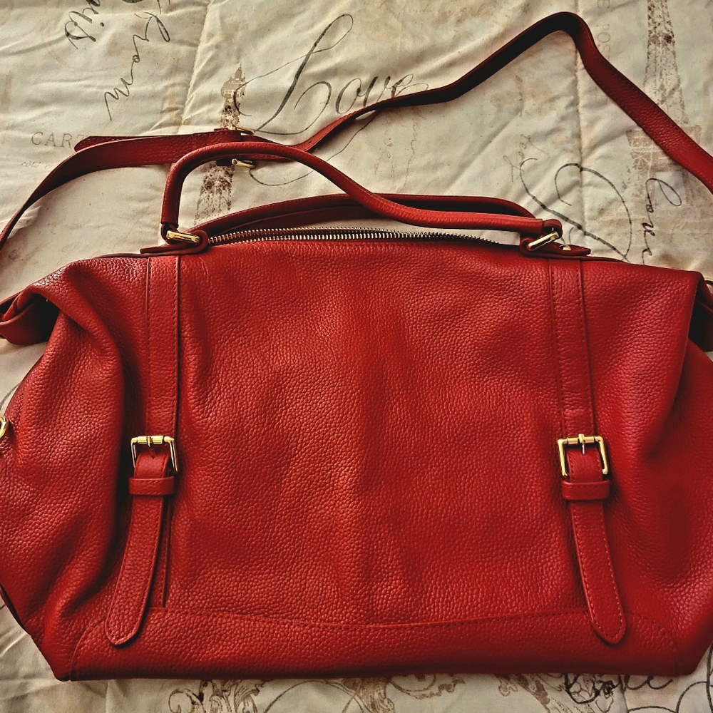 Leather Ora delphine purse